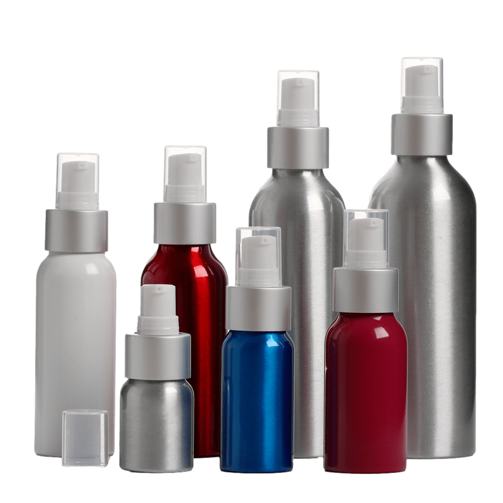 aluminum bottles